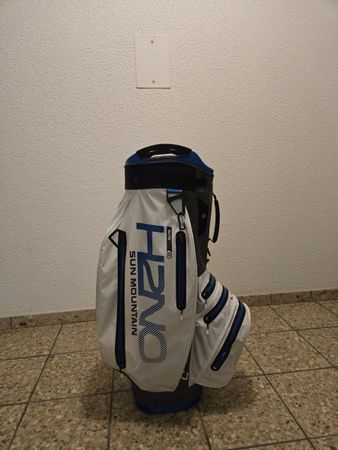 Sun Mountain H2NO Elite Golf Cart Bag White Blue