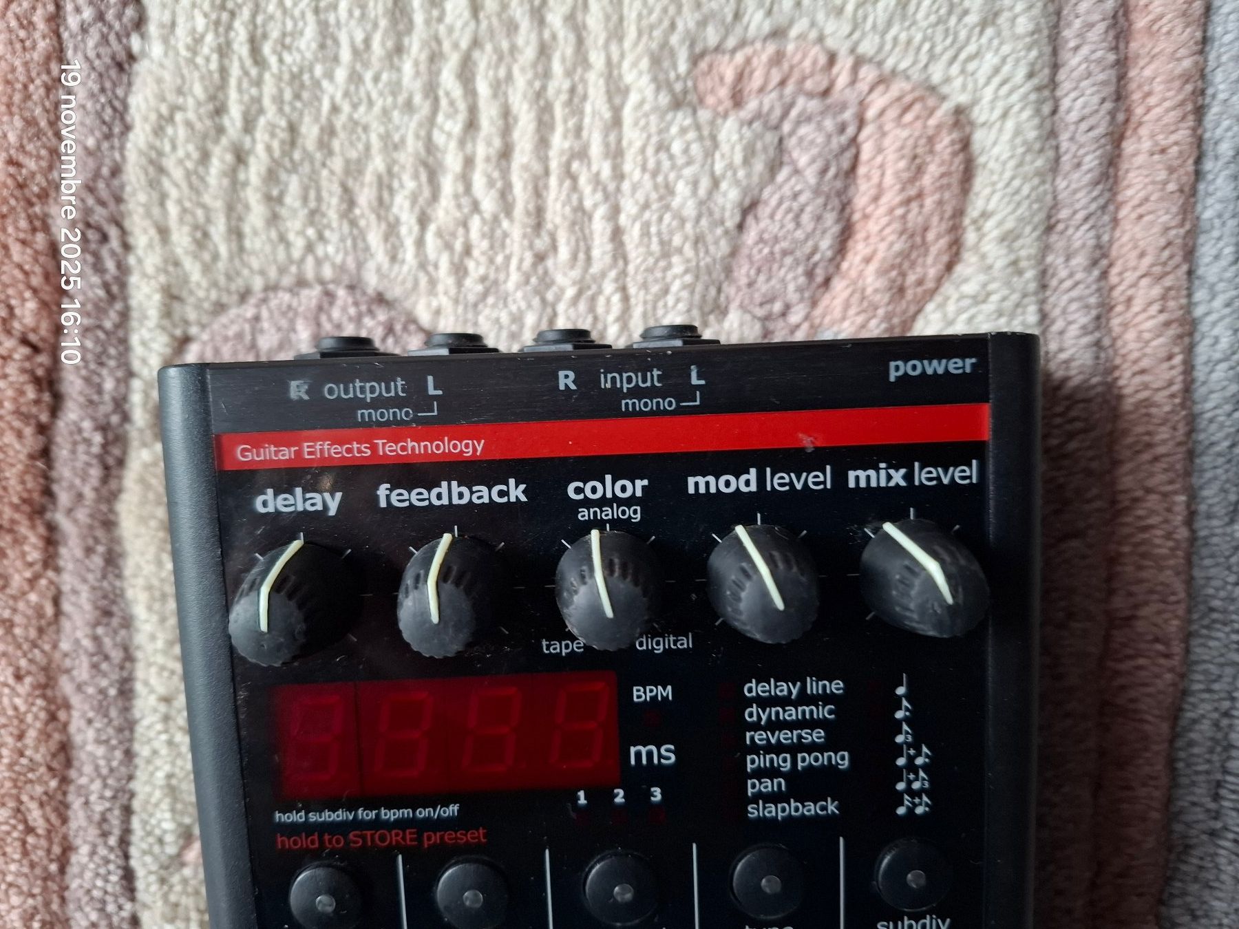 Instruments de musique: TC electronic nova delay ND-1  -- ***** 1.- ***** --- – D'occasion à Yverdon-les-Bains par Dan00 1