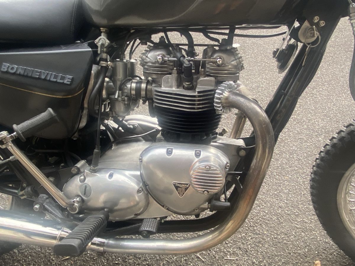 Route: Triumph T140 Harris 1986 – D'occasion à Obfelden par macarty 2
