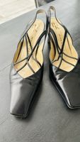 Damen Slingpumps Peter Kaiser schwarz Grösse 39 getragen
