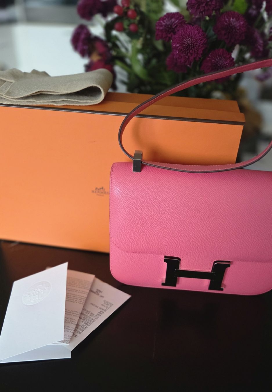 Hermès Borse da donna: Constance 24  in Rose Azalee – Nuovo (secondo la descrizione) da Allschwil venduto da Dzino 5