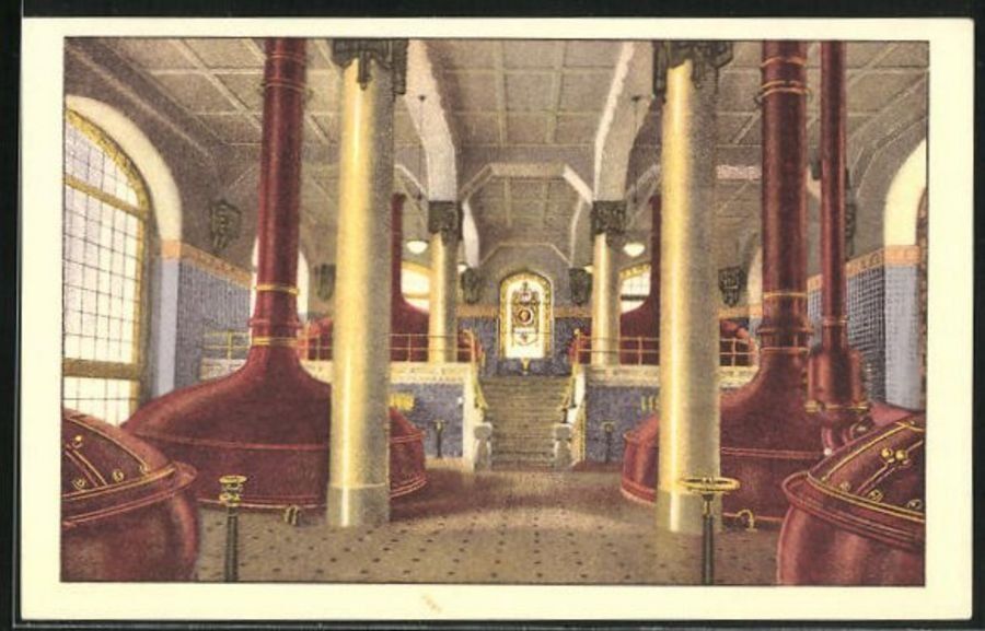 Cartoline postali: Rheinfelden, Sudhaus Feldschlösschen – Usato da Frauenfeld venduto da POML
