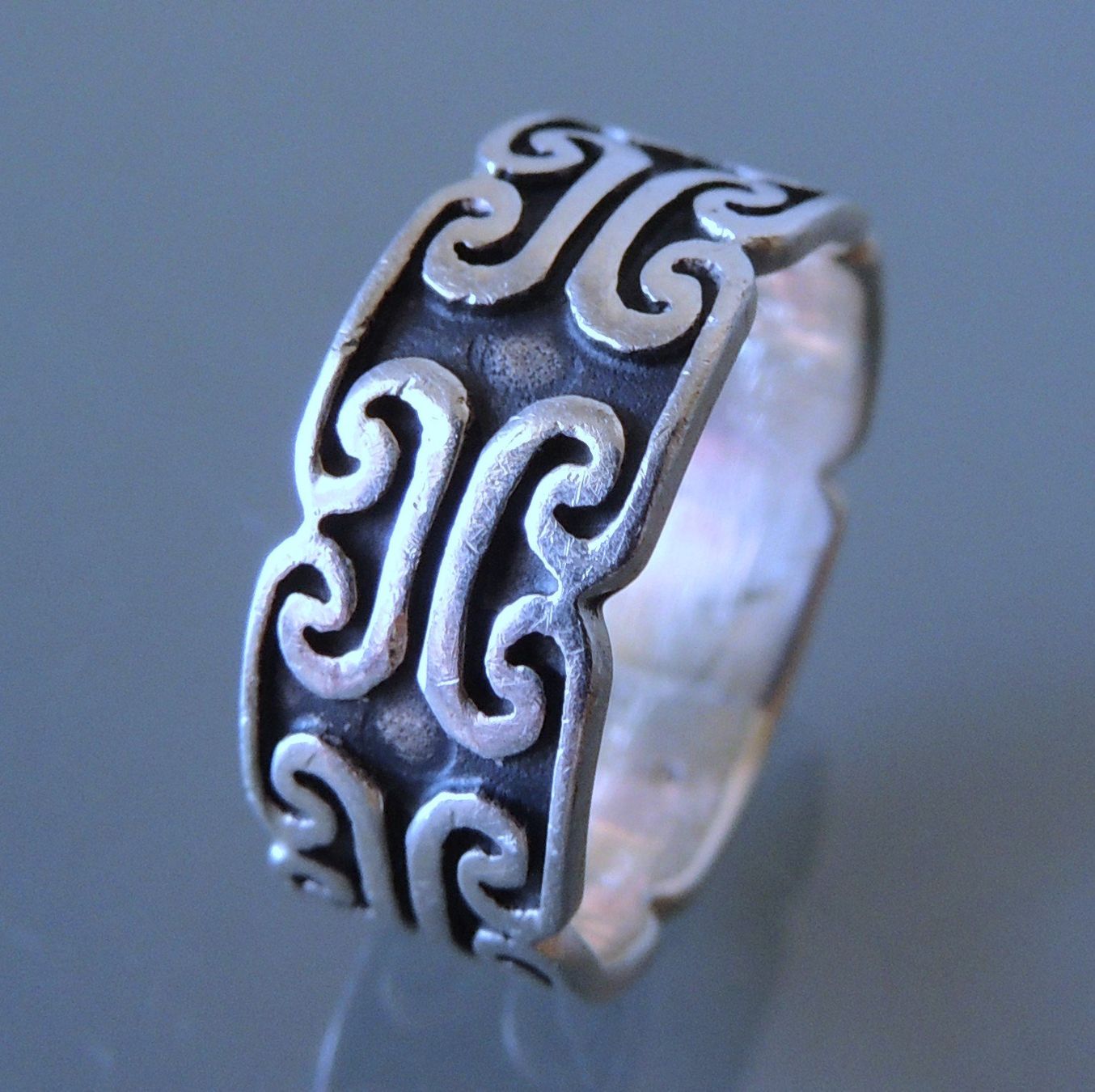 Anelli: Silber 925 Fingerring Gr. 57 – Usato da Waldenburg venduto da schaller707 1