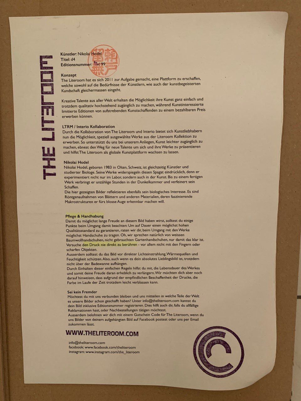 Foto & Immagini: Kunstbild Nikolai Hodel – Nuovo (secondo la descrizione) da Seengen venduto da Gegu2 1