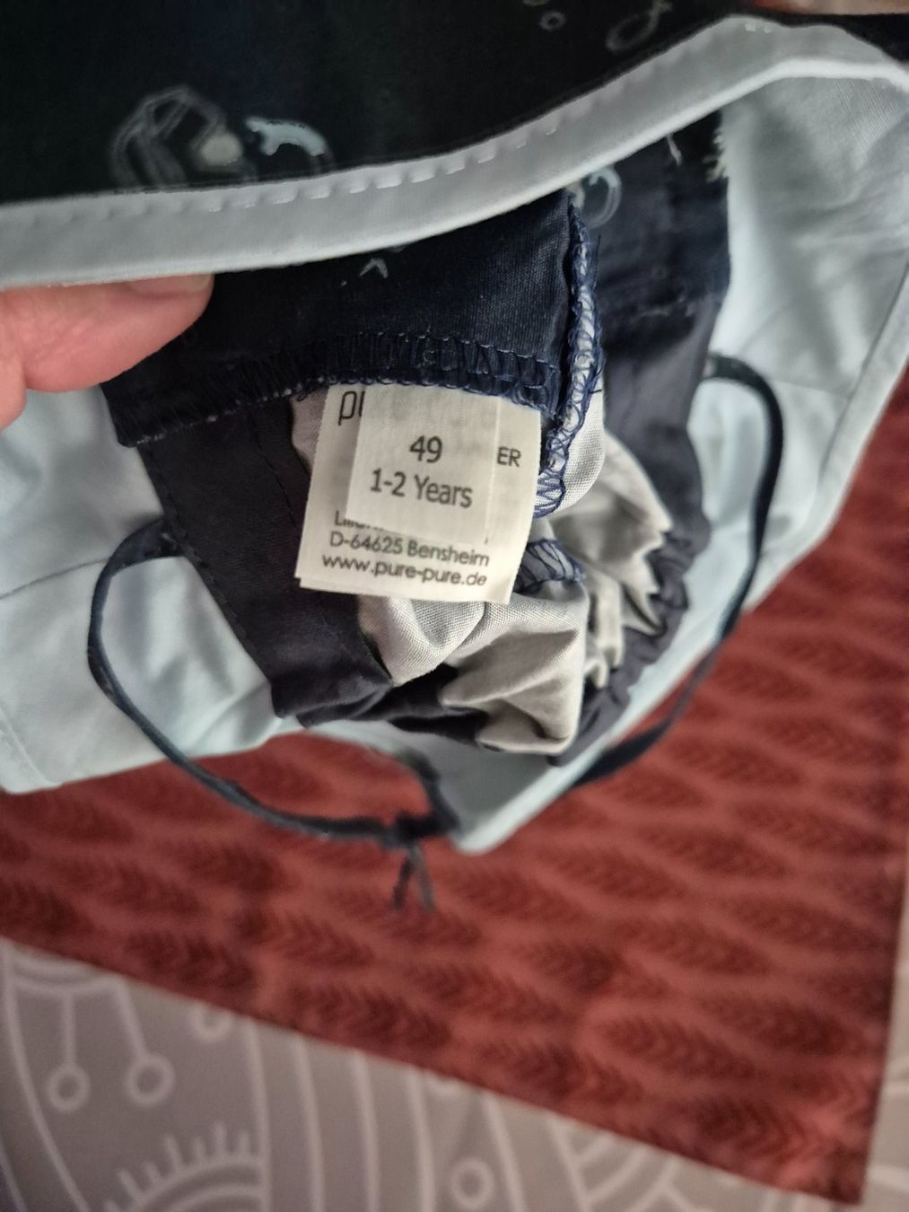 Pure Pure Sonstige Jungenkleidung: Tolle Pure Pure Sonnenhut Gr. 49 . – Gebraucht aus Urdorf von Nataschli 3