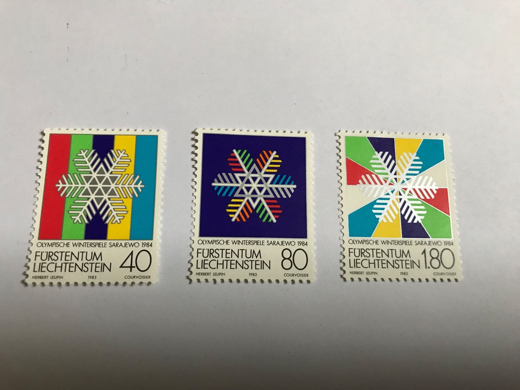 Tutti i francobolli: briefmarken FL 1983, ungestempelt – Usato da liestal venduto da makai05