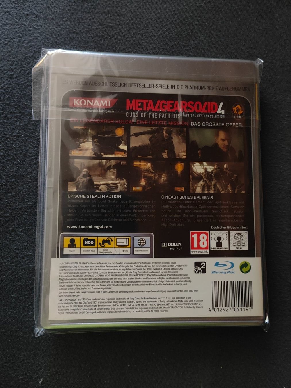 Giochi: Metal Gear Solid 4 PS3 – Usato da Dietikon venduto da Migi_97D 1