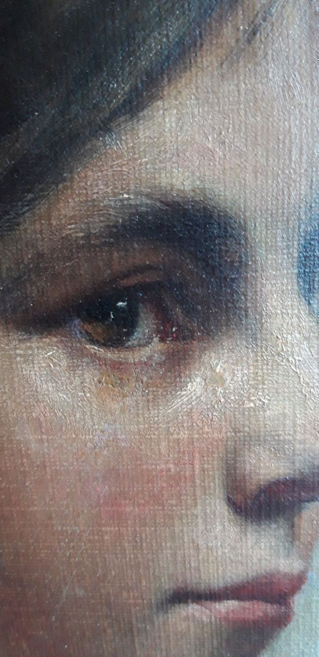 Dipinti: Mädchen_Ölbild_ Gemälde-Portrait – Usato da Näfels venduto da gil_sindamel 6
