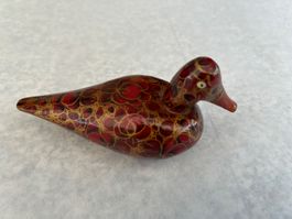 Dekorative Ente handbemalt