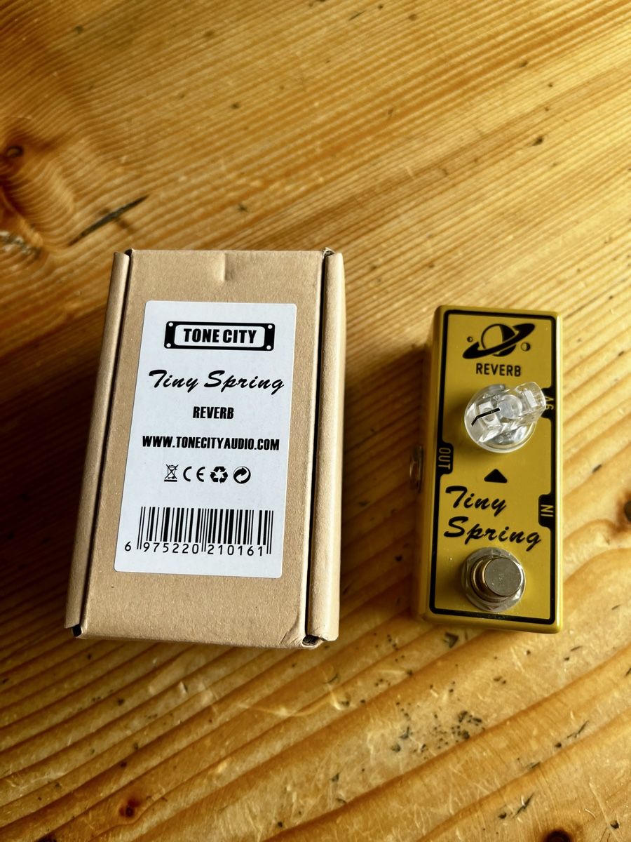 Instruments de musique: Tone City Tiny Spring Reverb neuve – D'occasion à La Neuveville par lejocko