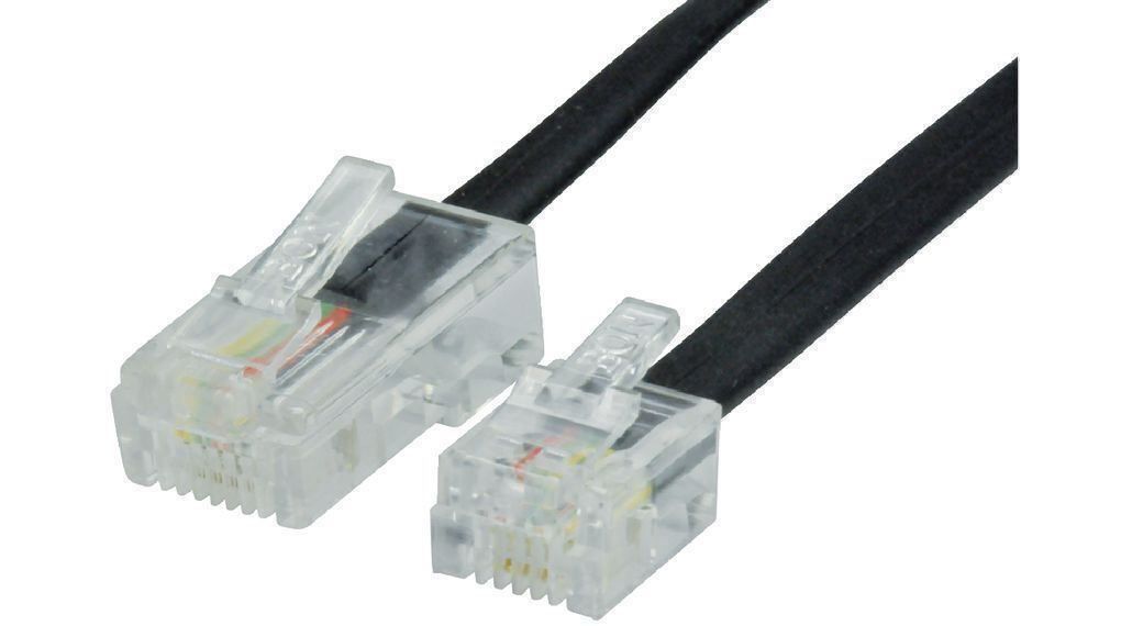 Cavi: 5 Meter Telefon Adapterkabel RJ45-RJ12 – Nuovo e nell'imballaggio originale da Courfaivre venduto da AnKi1975