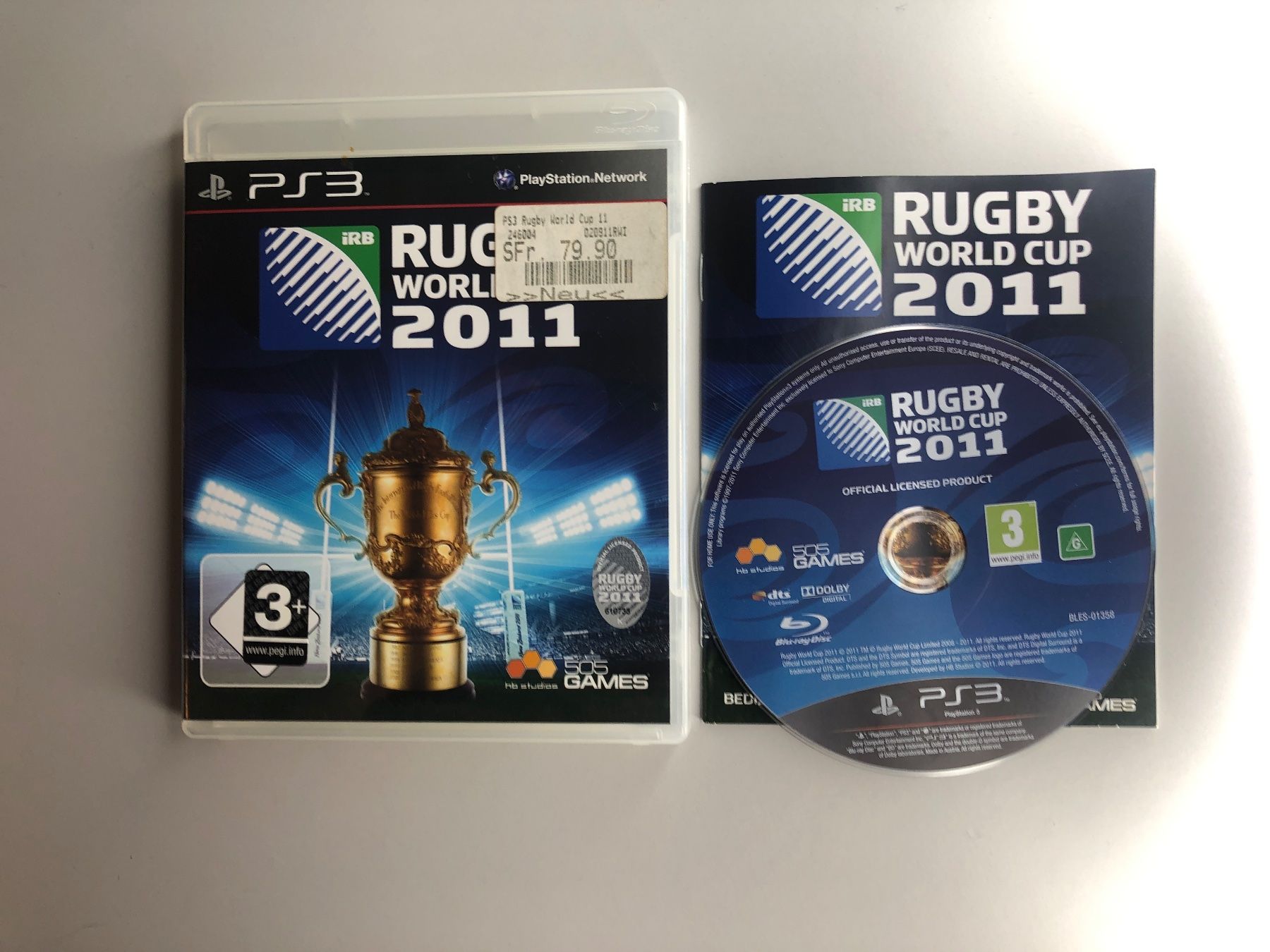 Sony Giochi: Rugby World Cup 2011 - PS3 – Usato da St.gallen venduto da taduz