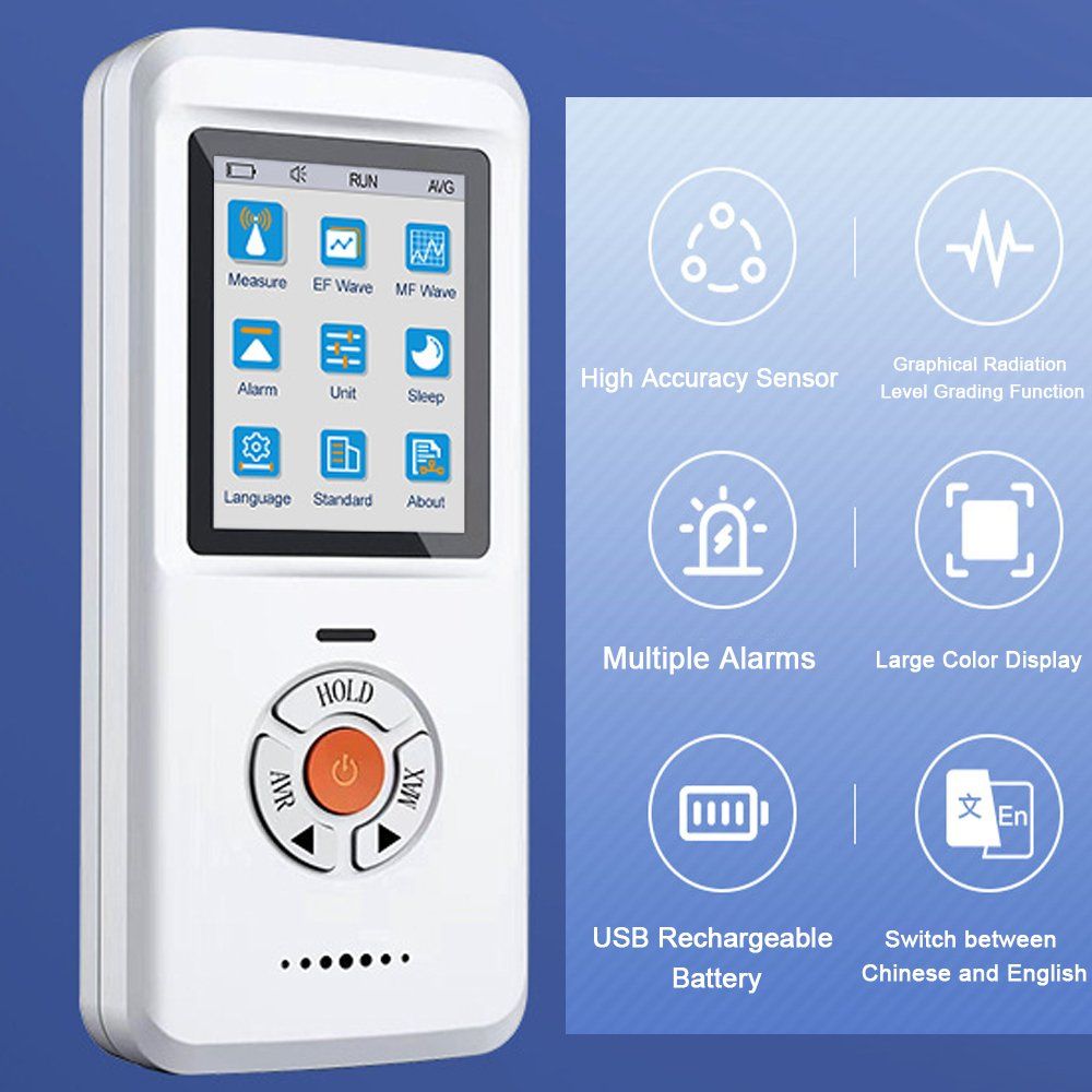 Misurare: Electromagnetic Radiation Detector, Elektrosmog Messgerät – Nuovo (secondo la descrizione) da Zürich venduto da buyfinest 2