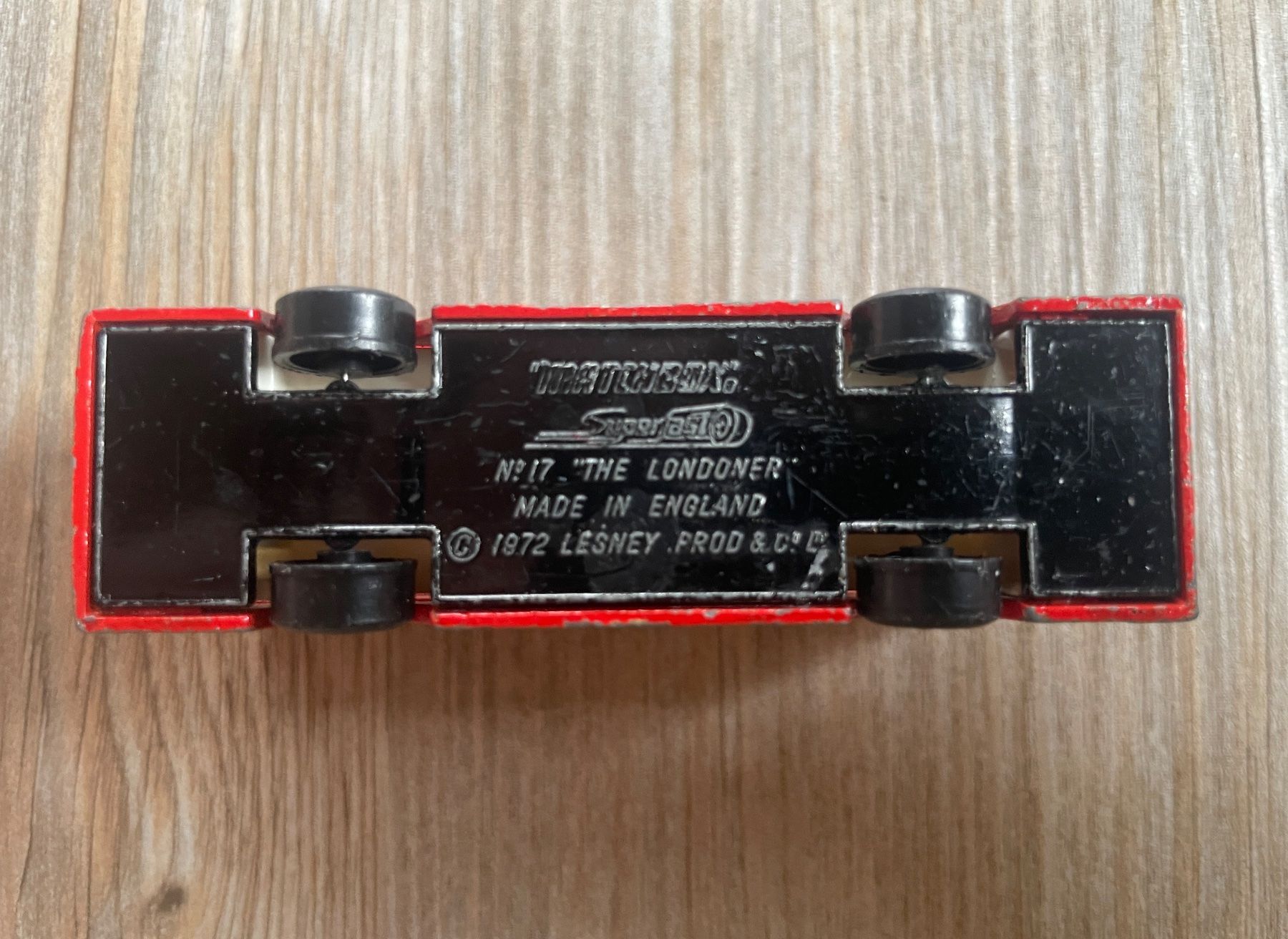 Matchbox Modellautos: Matchbox The Londoner No. 17 1972 – Gebraucht aus Wichtrach von BRASLETTI_76 4