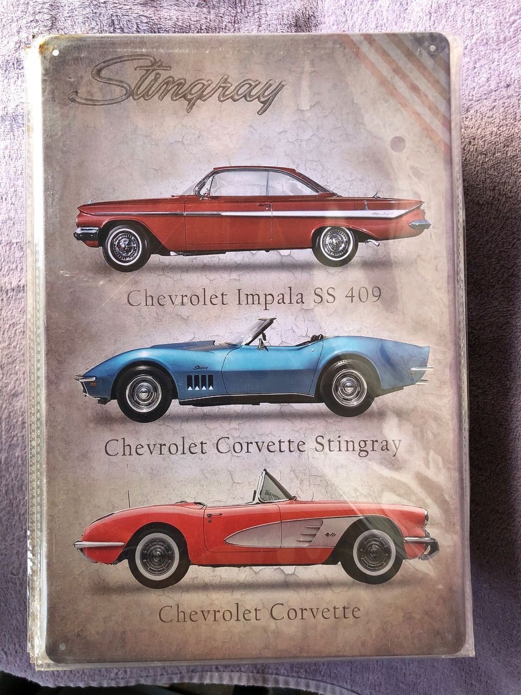 Insegne: Chevrolet impala corvette c1 c3 gm – Nuovo (secondo la descrizione) da Reinach AG venduto da rares75