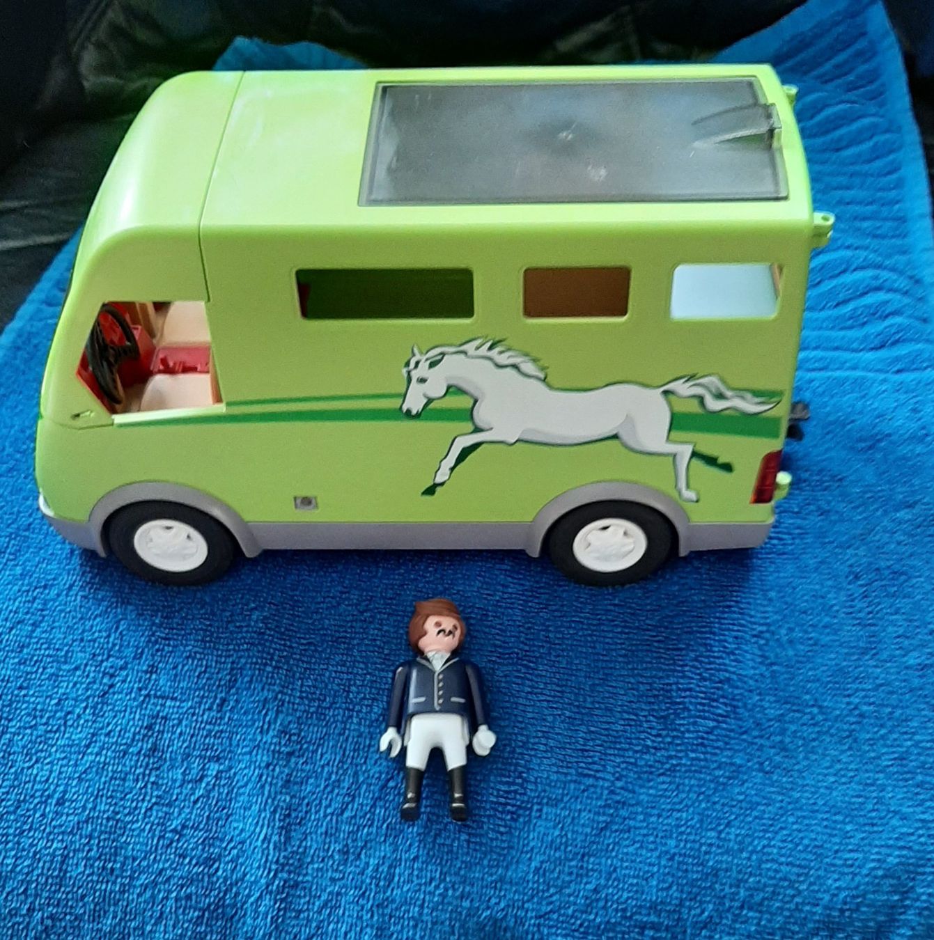 Statuette: Playmobil Pferde Transporter – Usato da Breitenbach venduto da mvd_2brc
