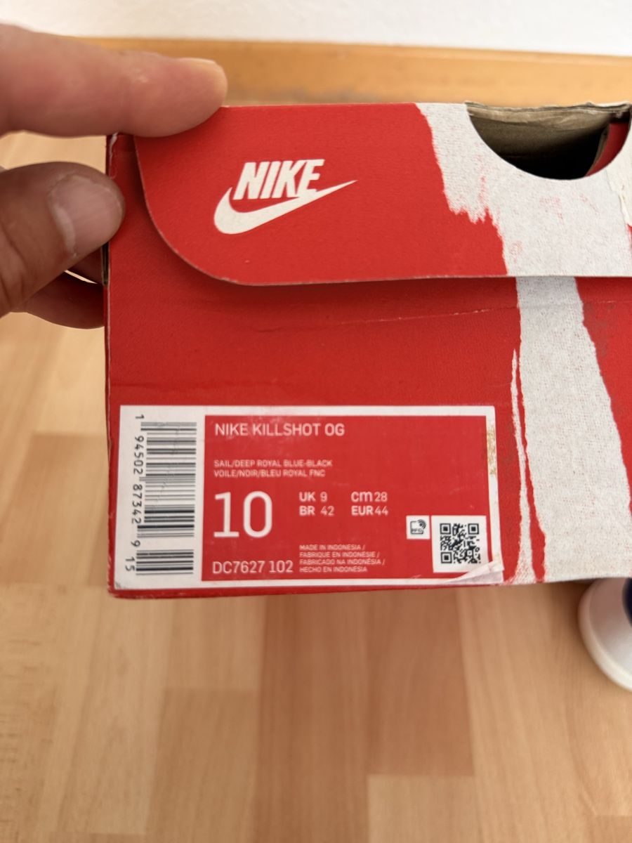 Nike Scarpe da uomo: Nike Killshot OG Sail Deep Royal Blue-Black Grösse 44 – Nuovo e nell'imballaggio originale da Biel/Bienne venduto da paris001 4