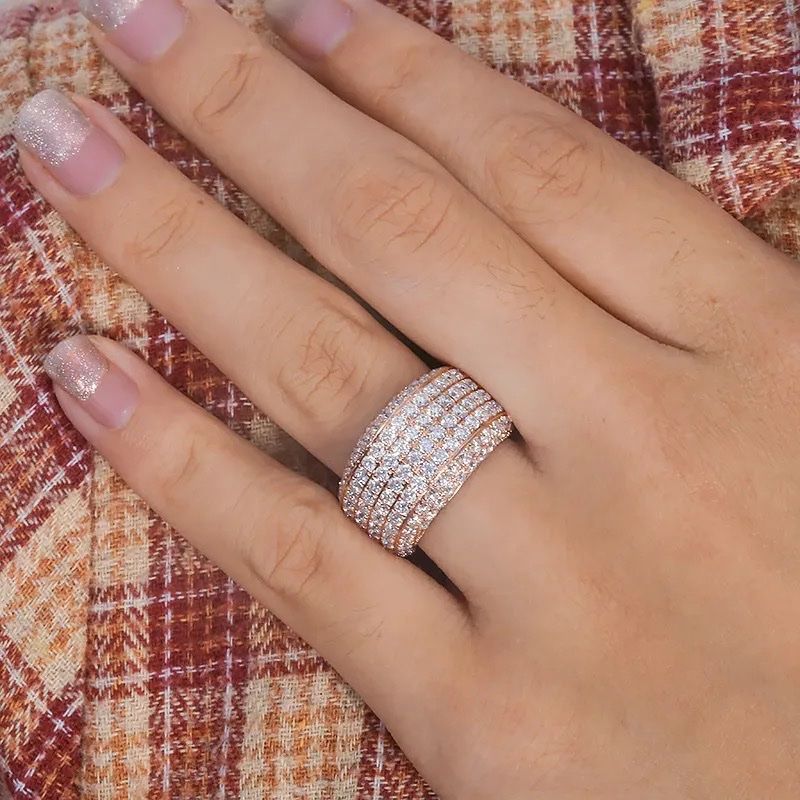 Anelli: Bague Argent S925 Moissanite Silver Ring 5.5 50.6 – Nuovo e nell'imballaggio originale da Bottens venduto da 2Lens 5
