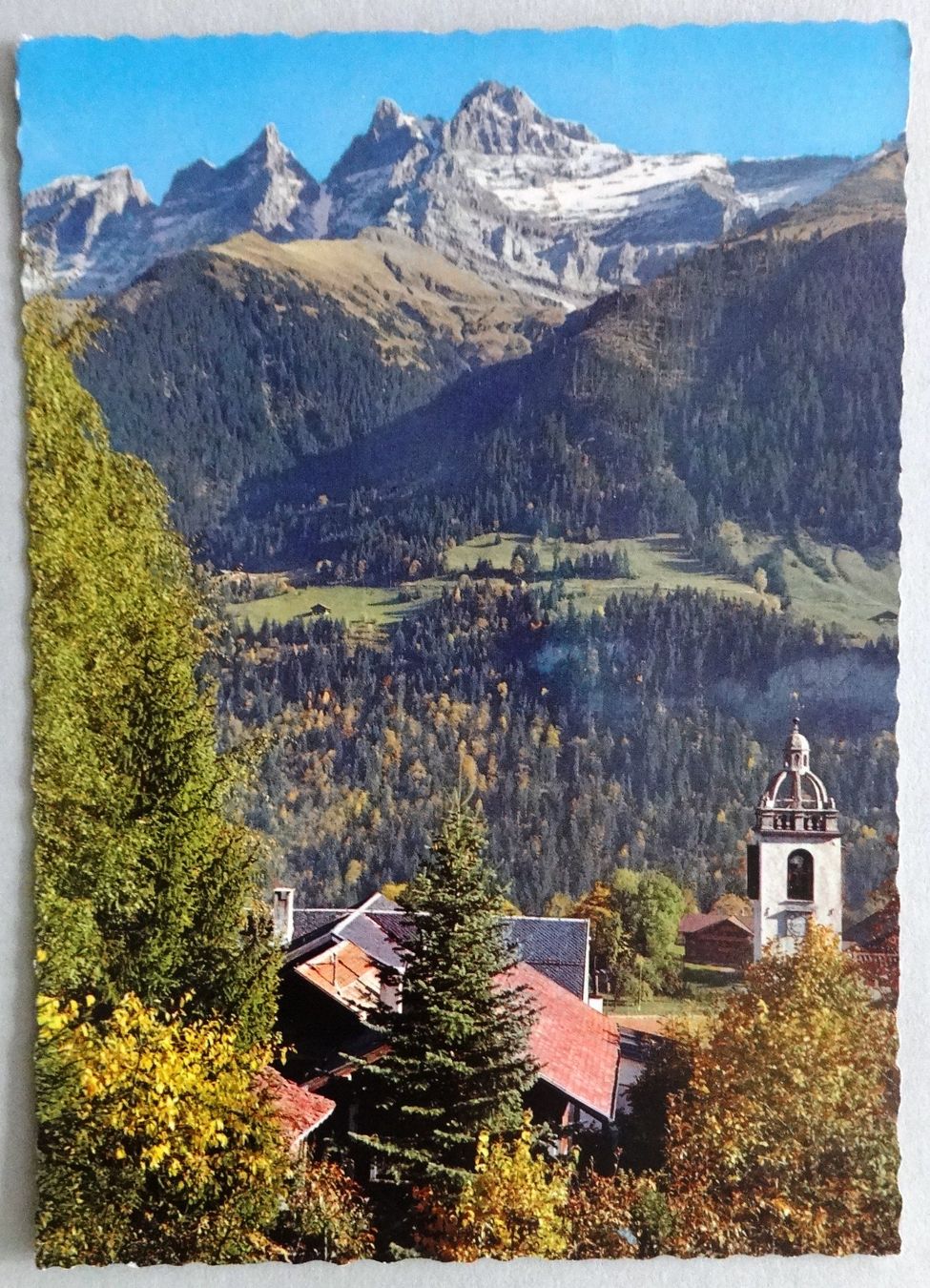 Cartoline postali: Champéry, Les Dents du Midi – Usato da Fétigny venduto da Billy2miny