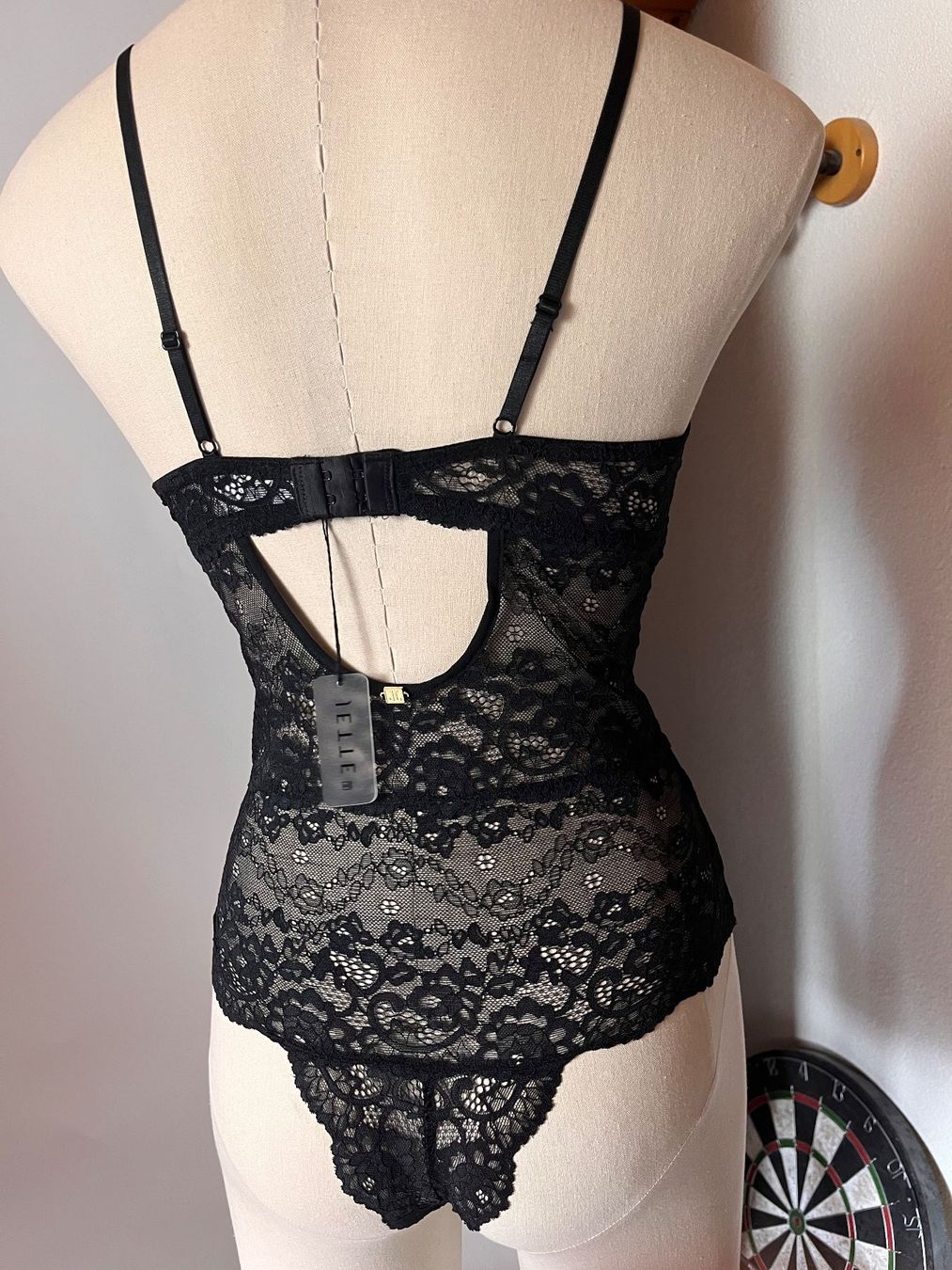 Sonstige Unterwäsche: JETTE, Spitzen-Body, Grösse 80A, Farbe Schwarz – Neu und originalverpackt aus Rudolfstetten von gst_g7xl 3