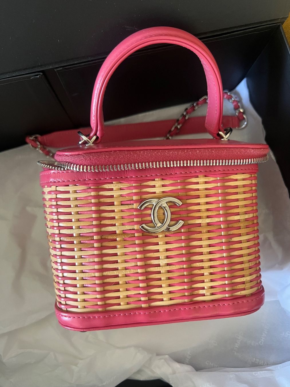 Chanel Borse da donna: Sac à main Chanel Vanity – Usato da Lutry venduto da roxypoxy 1