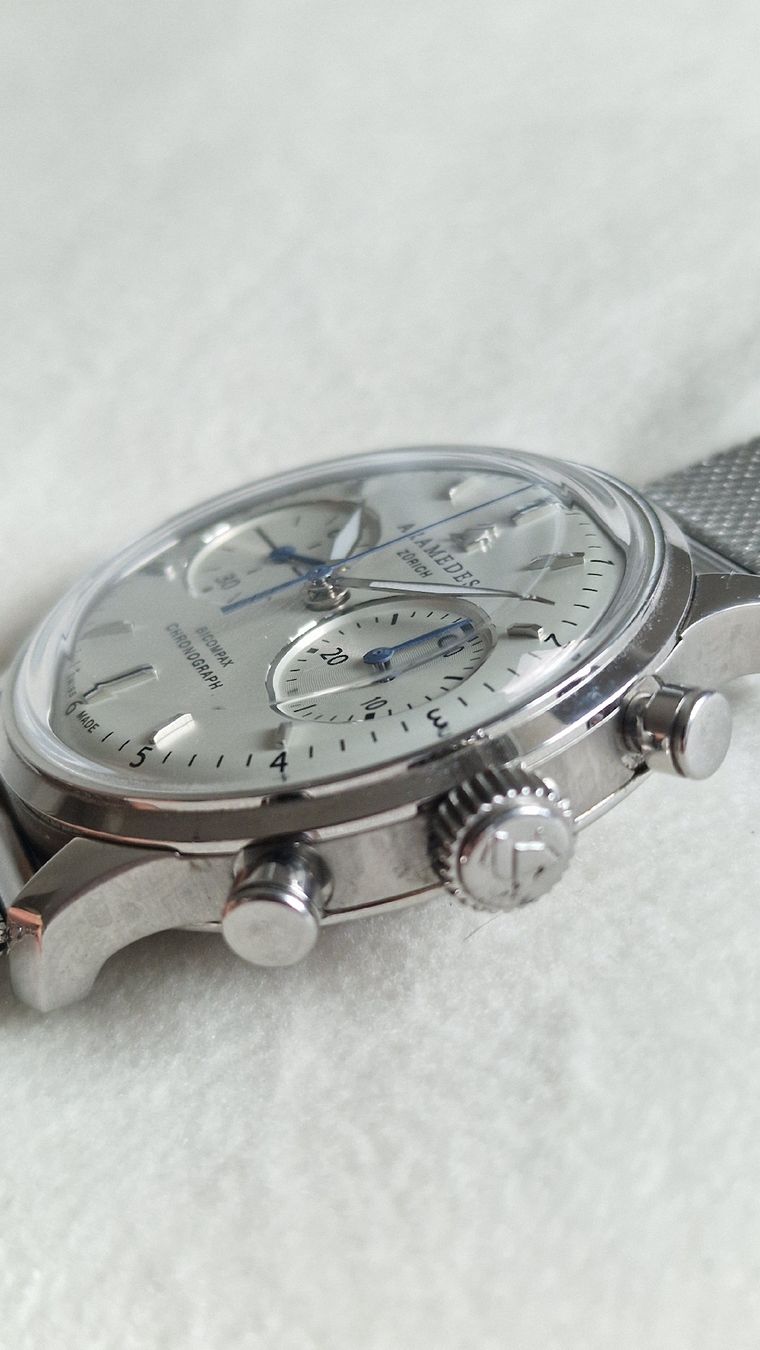 Orologi: Aramedes Zürich Bicompax Chronograph – Usato da Winterthur venduto da Rhomberg1 2
