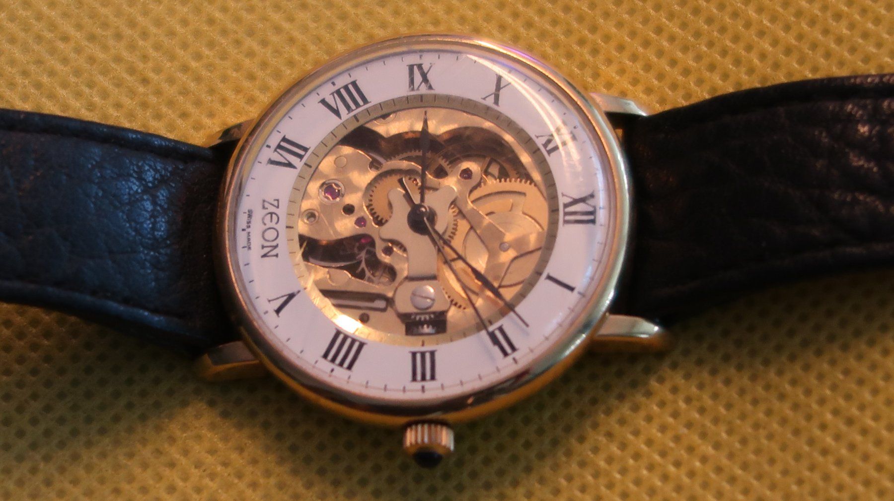 Orologi: Skelettuhr, Zeon Geneve – Usato da Winterthur venduto da Rwa 3