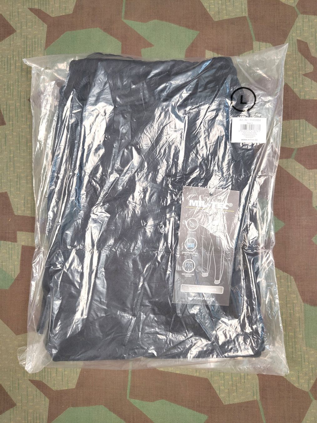 Uniformen: Tactical Sweatpants, schwarz, Grösse L – Neu (gemäss Beschreibung) aus Bauma von SwissMilitaria 1
