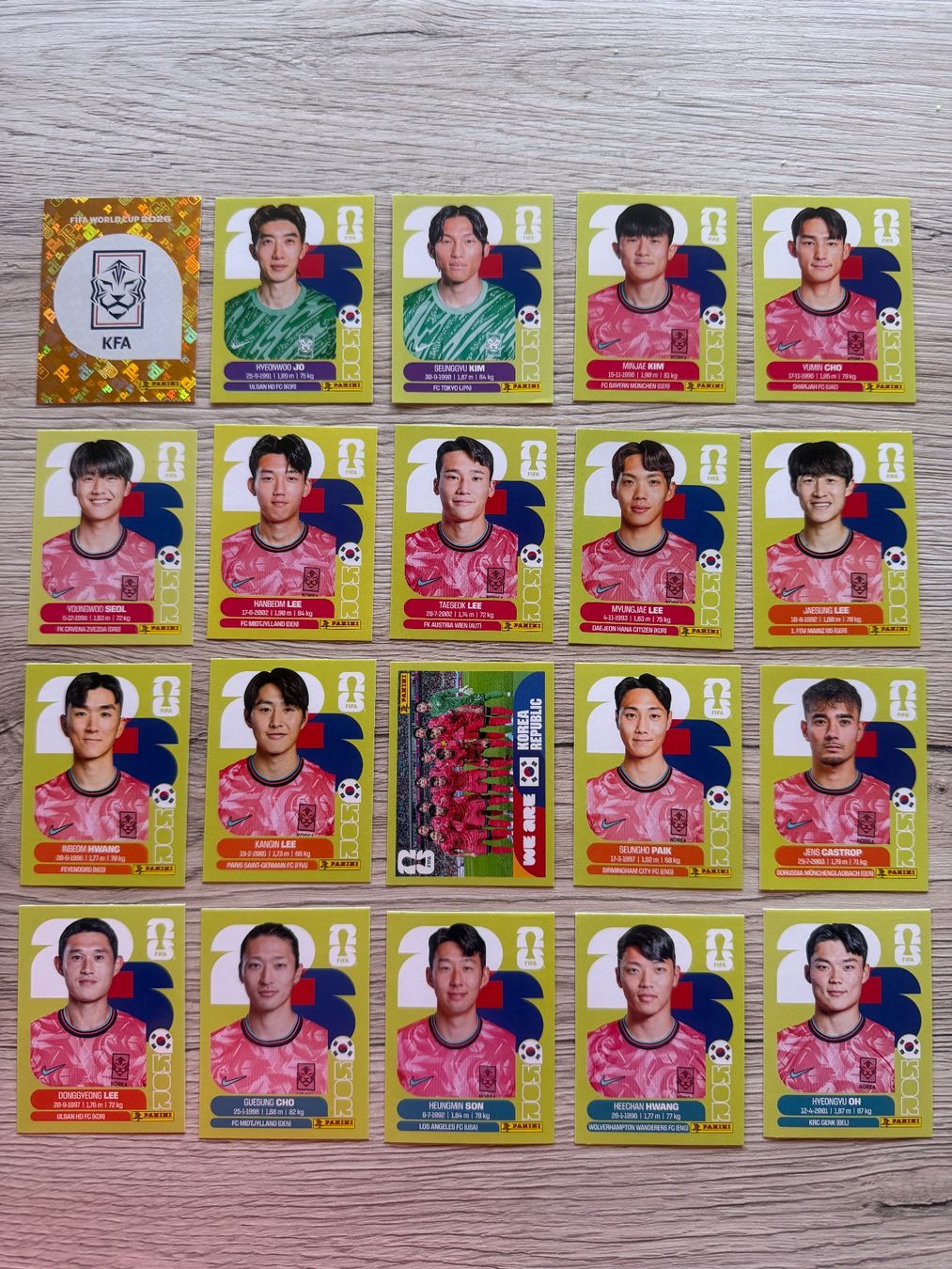 Panini Carte collezionabili: Magnifique collection Panini 2026 Corée 🇰🇷 – Nuovo e nell'imballaggio originale da marly venduto da karolline01