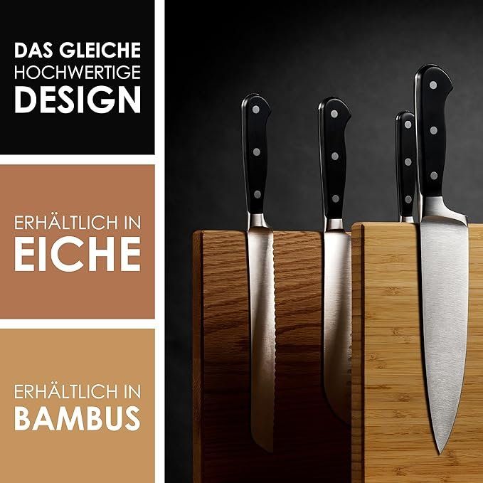 Coltelli: Messerblock Magnetisch Holz aus Bambus – Nuovo e nell'imballaggio originale da Oberentfelden venduto da sch_8bt6 3