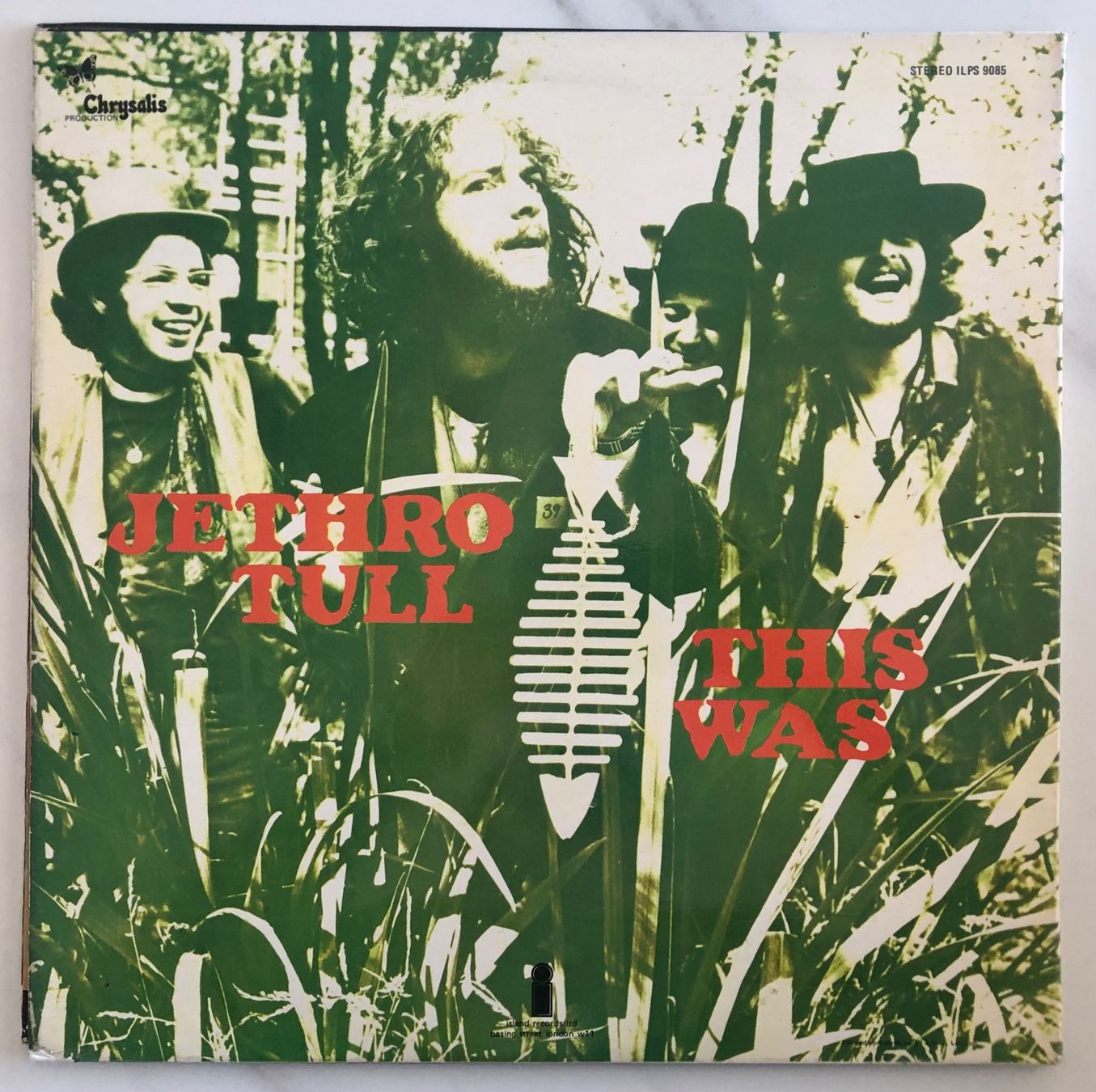 Vinyles: JETHRO TULL - THIS WAS – D'occasion à Poliez-Pittet par Newtown-Records 1