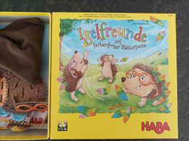HABA Igelfreunde auf farbenfroher Blättersuche Memory Spiel