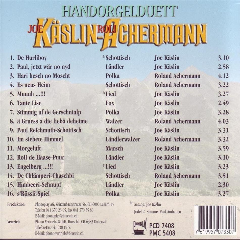 CD: Handorgelduo Käslin-Achermann: Muuuh – Usato da Brittnau venduto da Zibu 1