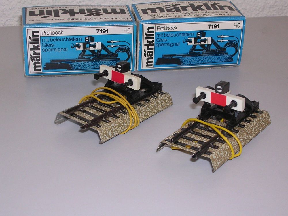 Märklin 7191 Prellbock m. Beleuchtung H0 | Acheter sur Ricardo
