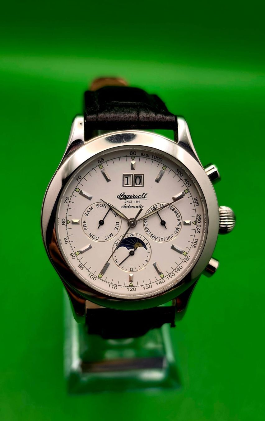 Paul Picot Orologi: INGERSOLL SINCE 1892 AUTOMATIC LIMITED EDITION  STAINLESS ST – Usato da Neftenbach venduto da Taschen-Uhren 9