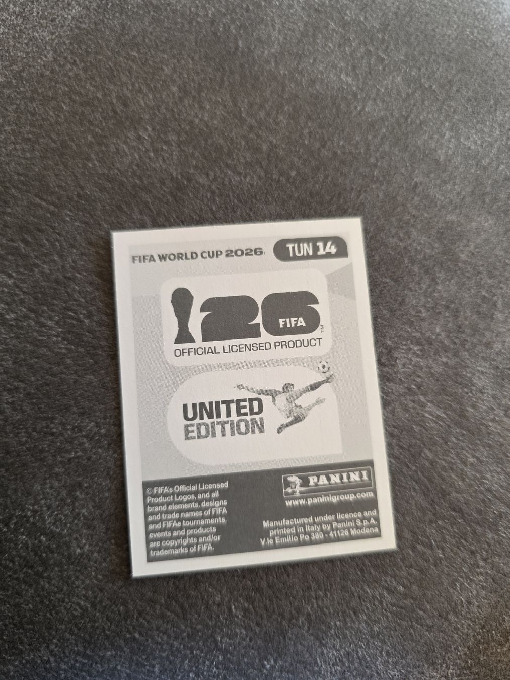 Panini Carte collezionabili: Panini WM 2026 TUN 14 – Nuovo (secondo la descrizione) da Romanshorn venduto da leeh78 1