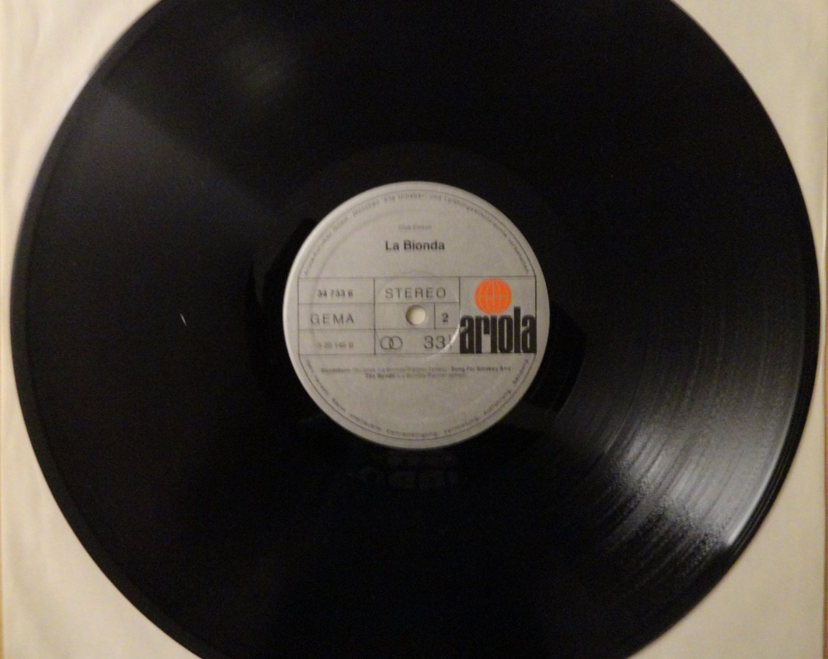 Dischi in vinile: LA BIONDA - Club Edition – Usato da Neftenbach venduto da Verk13 3
