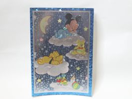 AK Disney Baby Micky Maus & Pluto Ansichtskarte