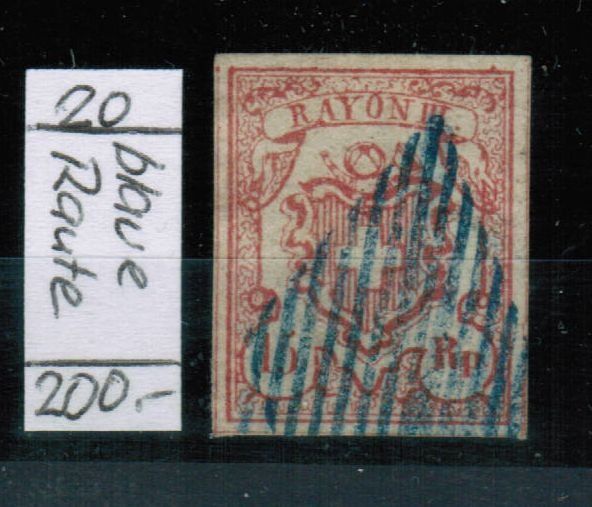 Alle Briefmarken: Rayon Nr.20 – Gebraucht aus Bern von peri02