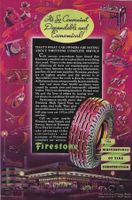 Firestone Reifen - Alte Werbung / Ancienne publicité 1936