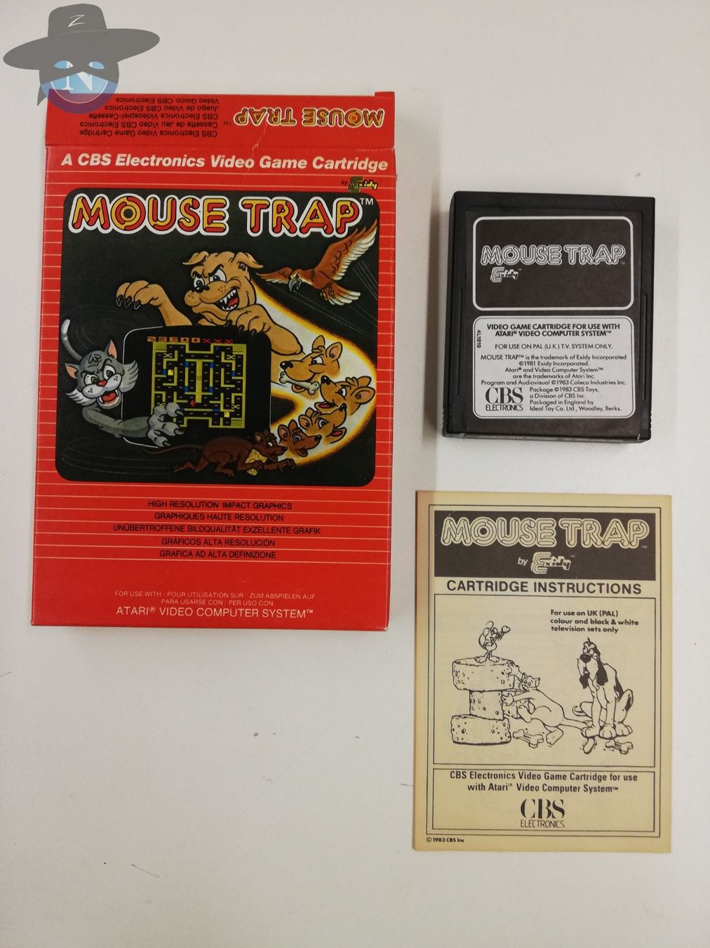 Atari Giochi: Mouse Trap / Atari VCS 2600 – Usato da St. Gallen venduto da zorro_dc