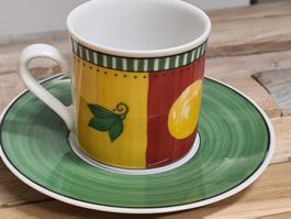 Porzellan Espresso Tasse/ U'teller
