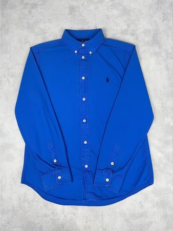 Chemise Polo Ralph Lauren Bleue Roi - S