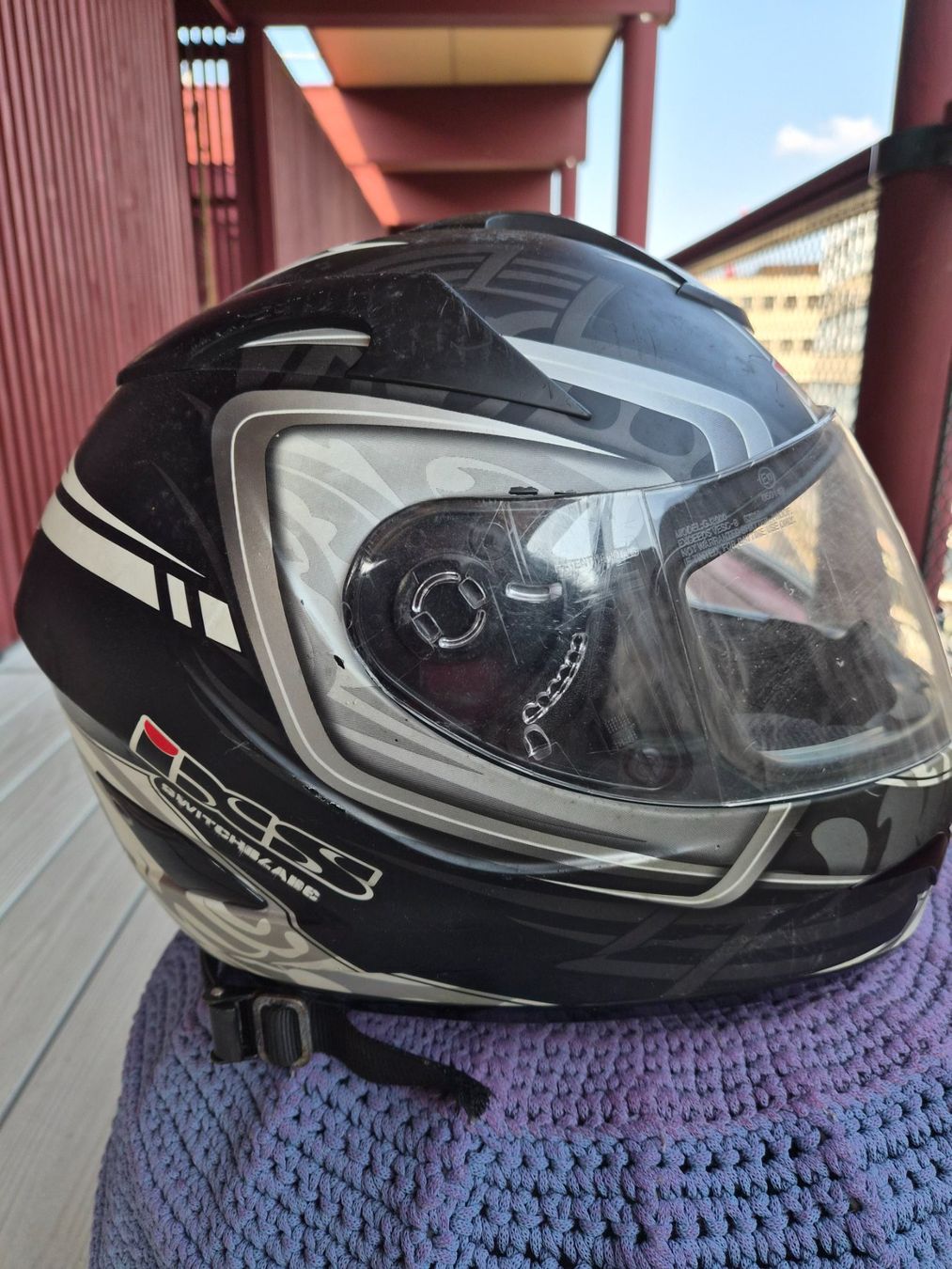 IXS Caschi & visiere: IXS Motorradhelm Switchblade Grösse M/57-58cm – Usato da Zürich venduto da Ant72
