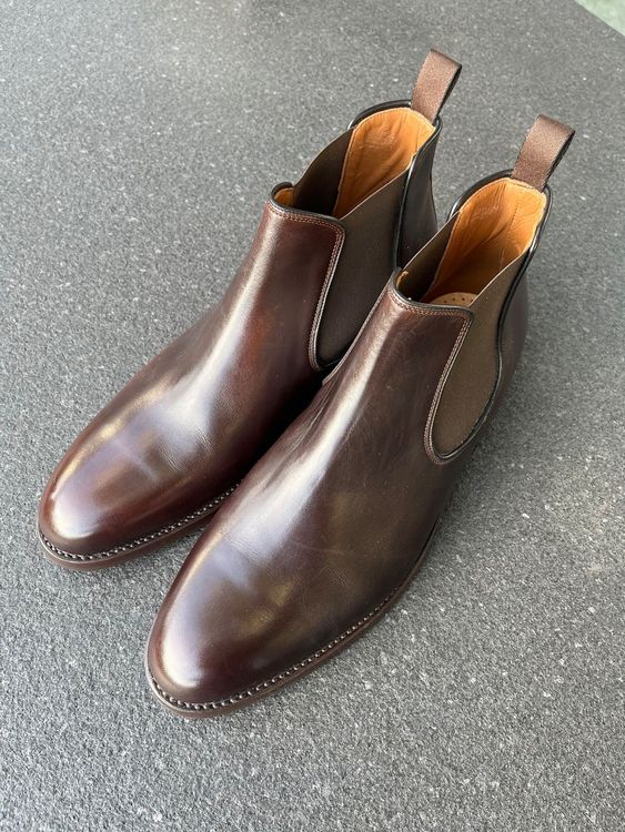 László Vass Chelsea Boots Goodyear Welt Handmade (Neu (gemäss ...