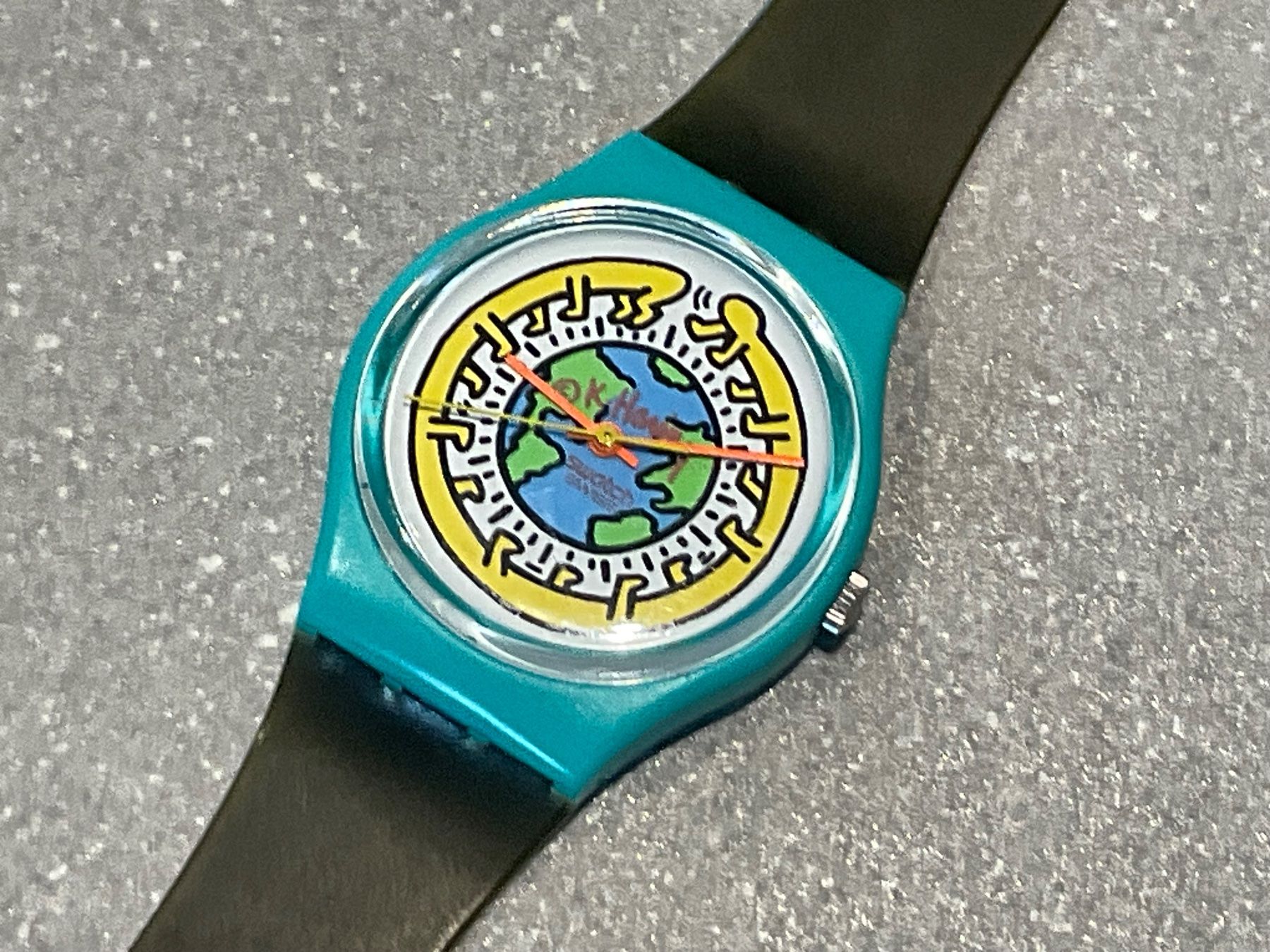 Swatch Montres: Swatch Keith Haring GZ103 von 1985 – D'occasion à Bonstetten par Fluca
