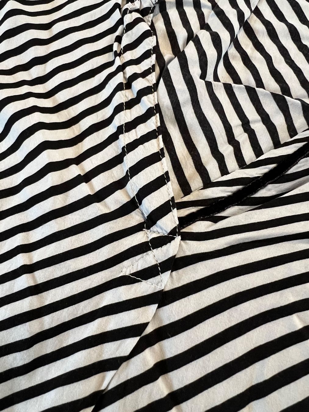 Emily van den Bergh Camicette: Emily van den Bergh Bluse, Gr. 40, schwarz/weiss gestreift – Usato da Mumpf venduto da Roxy_Piercing 3