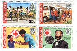 Briefmarken "Rotes Kreuz". Swasiland
