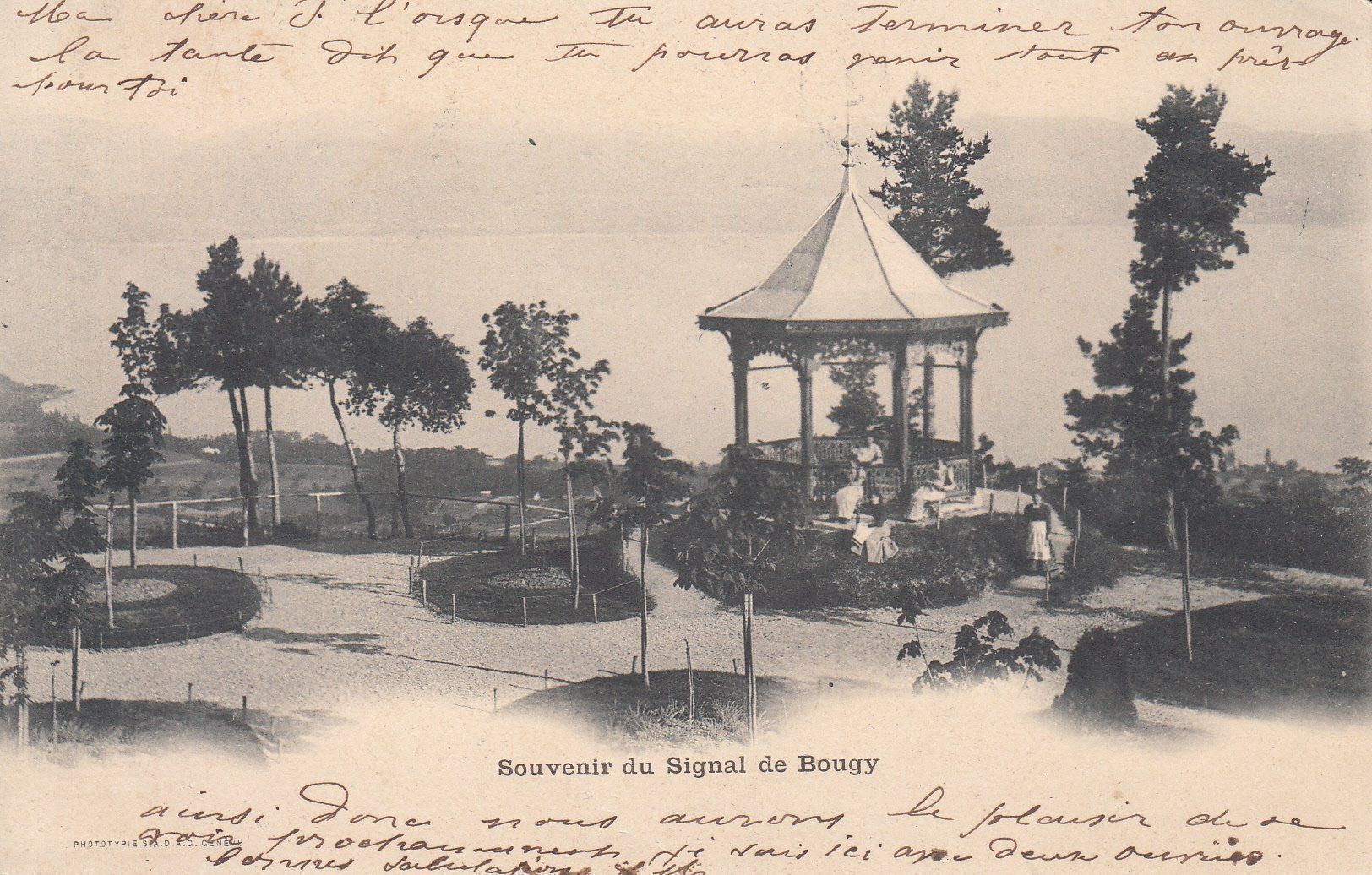 Cartoline postali: Signal de Bougy 1900 – Usato da Bürglen TG venduto da StampGraf