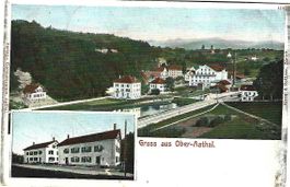 Gruss aus Ober-Aathal Litho